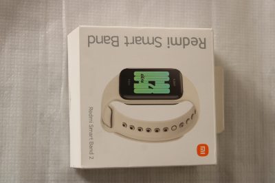 Xiaomi Redmi, Smart Band 2, Fitness tracker, Touchscreen, Heart rate monitor, Waterproof, Bluetooth, USED, MISSING CHARGER, Ivory