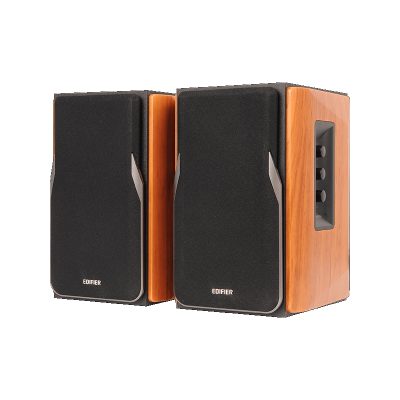 Professional Bookshelf Speakers, R1380DB, Bluetooth, Wireless connection, Portable, Brown