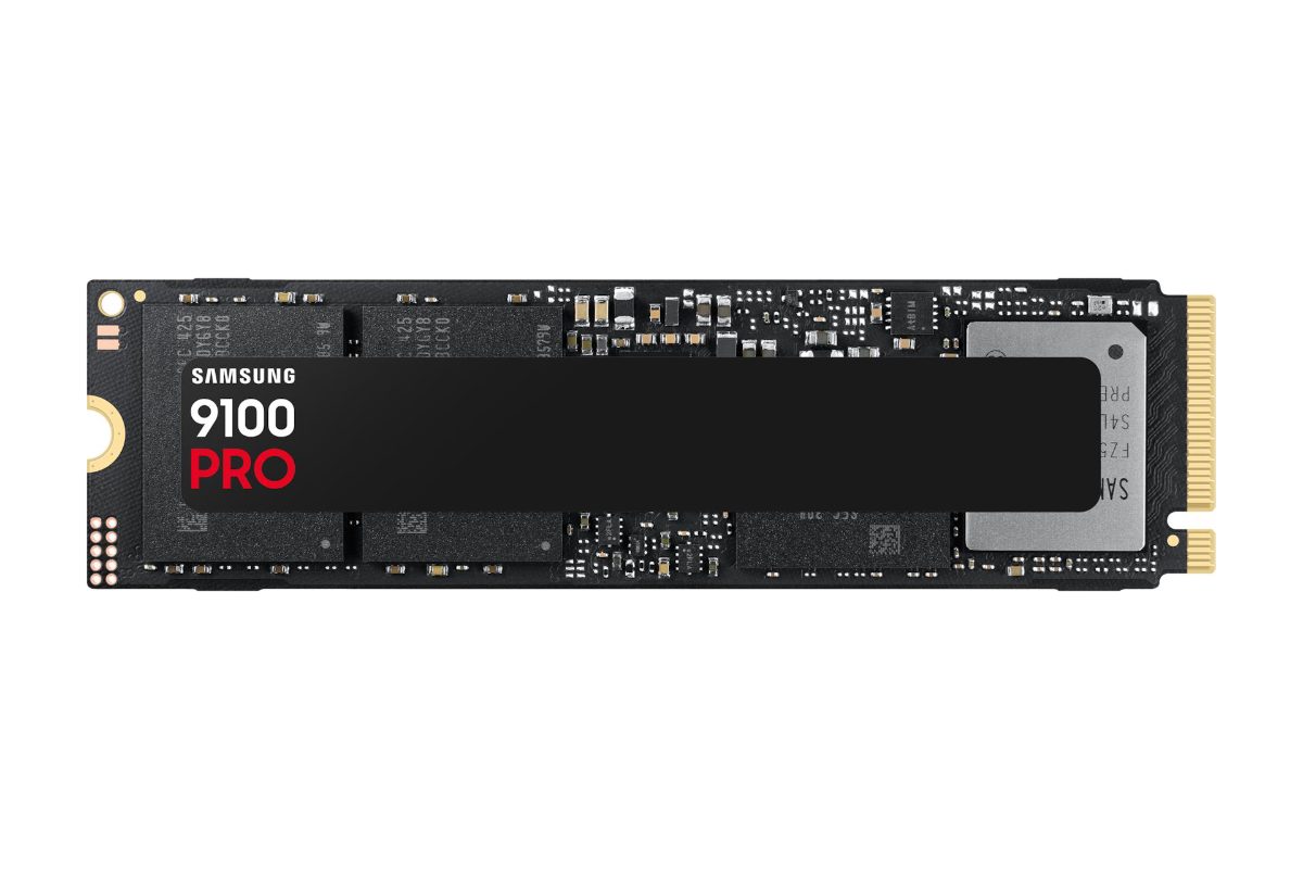 Samsung SSD, 9100 PRO, 8000 GB, Solid-state drive interface PCIe 5.0 x4, NVMe 2.0, Read speed 14800 MB/s, Write speed 13400 MB/s