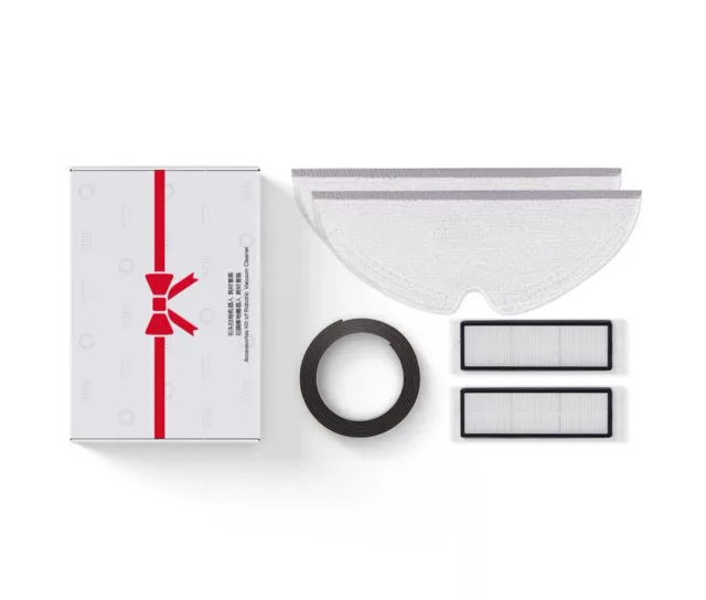 Vacuum Cleaner Accessory|ROBOROCK|Accessories Kit|For S6 MaxV / S5 White / S5 Black / S6 White / S6 Black / S5 Max White / S5 Max Black / S6 Pure White / S6 Pure Black / E4 / E5 White / E5 Black|8.02.0068
