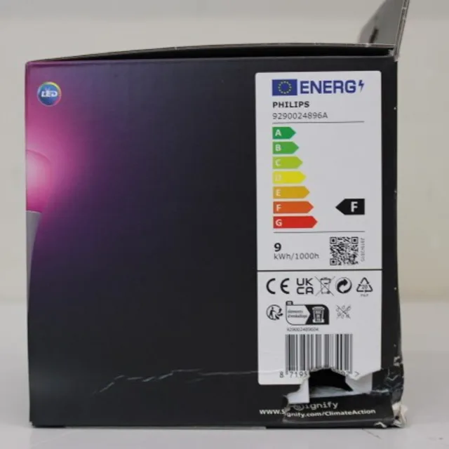 SALE OUT. Philips Hue Hue WCA 6.5W A60 E27, 4pcs pack | E27 | 6.5 W | RGBW 2000-6500K | Bluetooth and Zigbee | DAMAGED PACKAGING