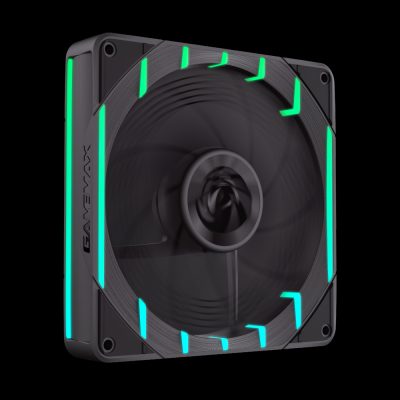 Gamemax Case Fan, TORNADO T12 ARGB-R, Black