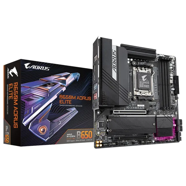 Mainboard|GIGABYTE|AMD B650|SAM5|Micro-ATX|Memory DDR5|Memory slots 4|B650MAORUSELITE1.3
