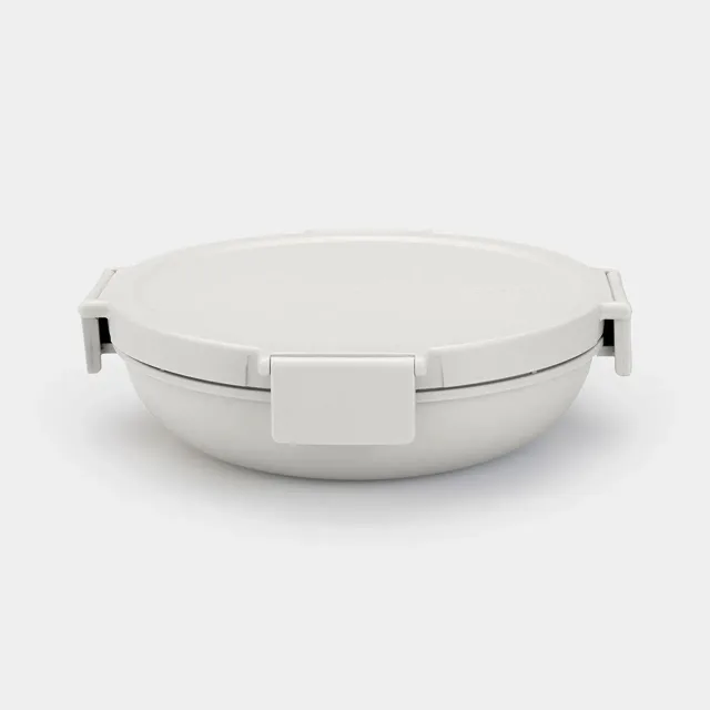 BRABANTIA Make &amp; Take pusdienu bļoda, 1L, light grey
