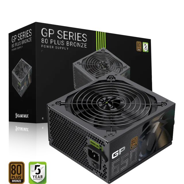Gamemax PSU | GP 650B | 650 W | Bronze | Non-Modular