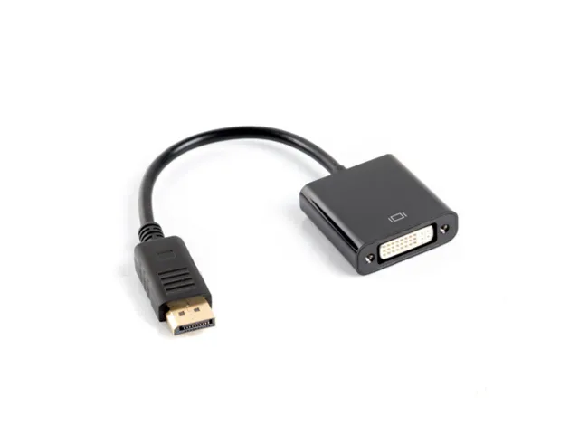 Lanberg Adapter Dual Link DisplayPort 1.2 to DVI-I | AD-0007-BK