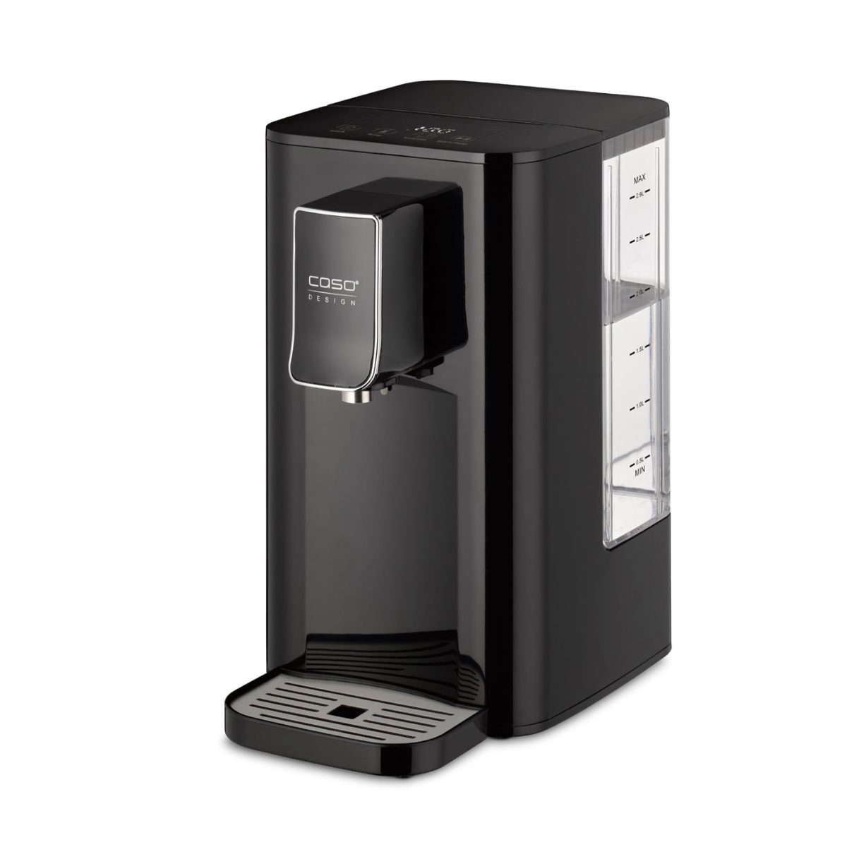 Turbo hot water dispenser, HW 550, Water Dispenser, 2600 W, 2.9 L, Plastic/Stainless Steel, Black