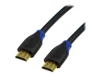 Cable HDMI High Speed with Ethernet, CH0064, HDMI Type A Male, HDMI to HDMI, 5 m
