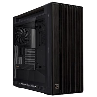 Case, ASUS, ProArt PA602 Wood Edition - Tempered Glass Panel, MidiTower, Case product features Transparent panel, ATX, EATX, MicroATX, MiniDTX, MiniITX, Colour Black, PROARTPA602WOODTGPWM