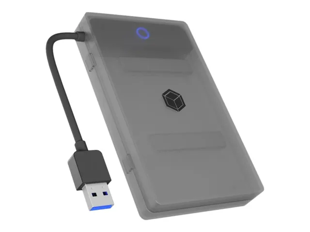 Raidsonic | Icy Box Adapter for 1x HDD/SSD With Protection Box | IB-AC603b-U3 | SATA III | USB 3.0 Type-A | 2.5"