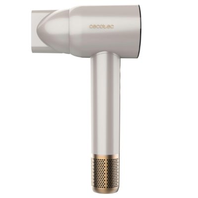 Cecotec Hair Dryer, IoniCare RockStar Nano IonTech Champagne, 1600 W, Number of temperature settings 3, Ionic function, Champagne