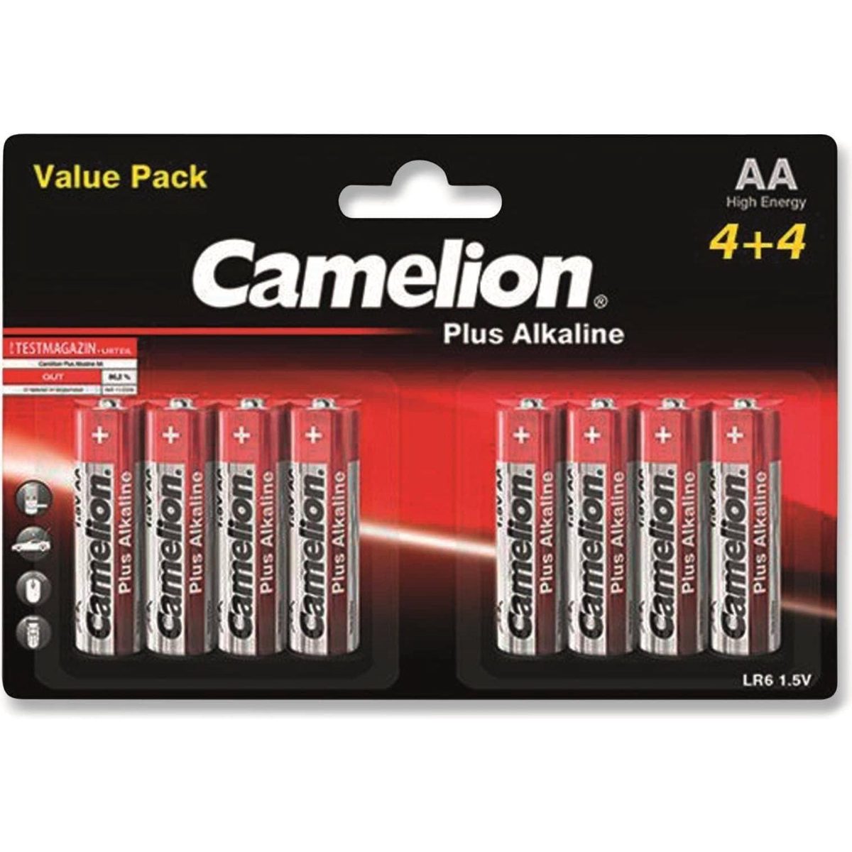 AA/LR6, Plus Alkaline, 8 pc(s)