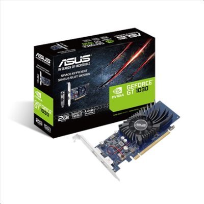 NVIDIA, 2 GB, GeForce GT 1030, GDDR5, HDMI ports quantity 1, PCI Express 3.0, Memory clock speed 6008 MHz, Processor frequency 1266 MHz