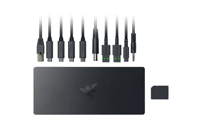 Razer Desktop RGB Dock for Multiple Devices and Displays | Thunderbolt 5 Dock