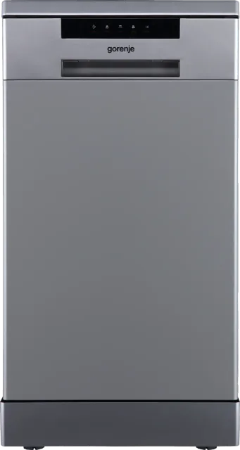 Gorenje Dishwasher | GS522E10S | Built under | Width 44.8 cm | Number of place settings 10 | Number of programs 6 | Energy efficiency class Class E | Grey