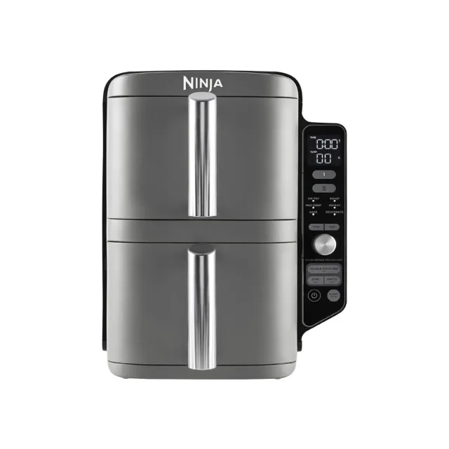 Ninja karstā gaisa katls Double Stack XL, 9.5l, 2470W, pelēks