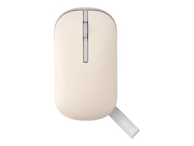 Asus Marshmallow Mouse, MD100, Mouse, 2.4 GHz, Bluetooth, Beige