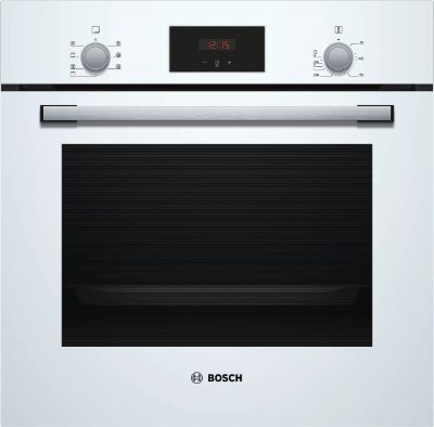Oven, HBF113BV1S, 66 L, Multifunctional, Manual, Mechanical control, Convection, Height 60 cm, Width 60 cm, White