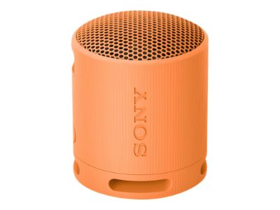 Speaker, SRS-XB100, Waterproof, Bluetooth, Wireless connection, Portable, Orange