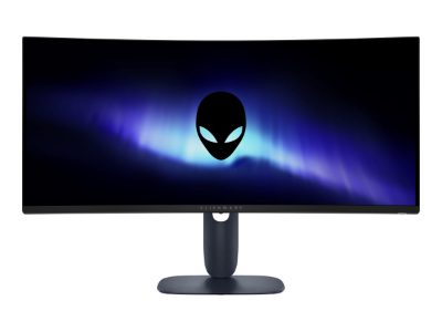 Alienware AW3425DWM, 34 ", VA, WQHD, 21:9, 180 Hz, 1 ms, 3440 x 1440 pixels, 400 cd/m², HDMI ports quantity 2, Warranty 36 month(s)