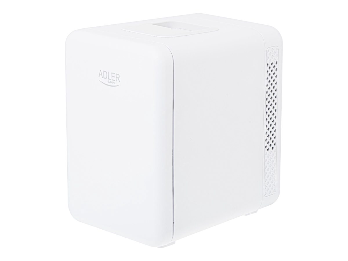 Mini Refrigerator, AD 8084, Adler Free standing, Height 27 cm, Larder, Fridge net capacity 4 L, White
