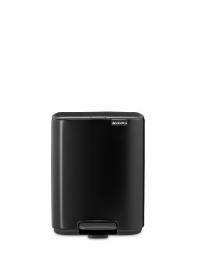 BRABANTIA atkritumu tvertne ar pedāli, 7L, Matt black