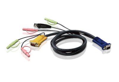 3M USB KVM Cable with 3 in 1 SPHD and Audio, 2L-5303U
