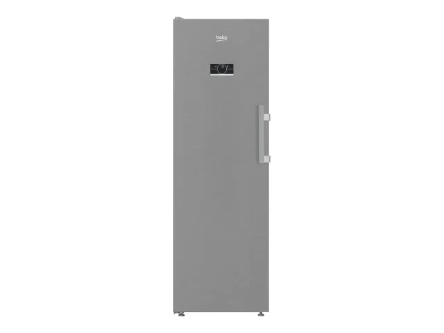 BEKO Freezer | B5RMFNE314X | Energy efficiency class E | Upright | Free standing | Height 186.5 cm | Total net capacity 286 L | No Frost system | Grey