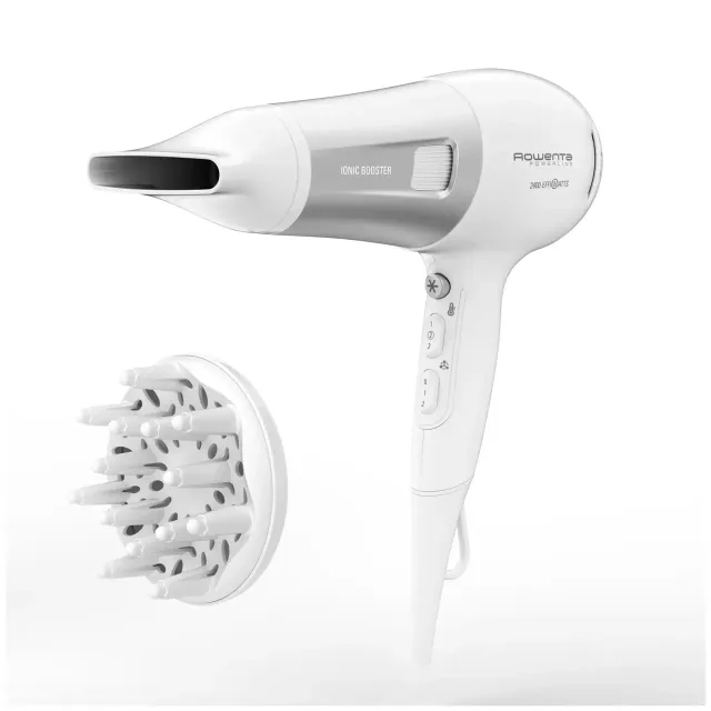 ROWENTA fēns Power 2100W, balts/sudraba
