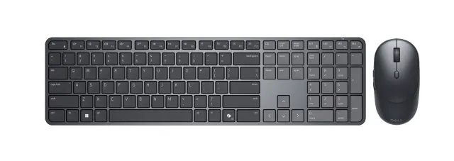 Dell | Pro 7 Slim KM726 | Keyboard and Mouse Set | Wireless | Mouse included | Batteries included | Lithuanian | Wireless connection | Black