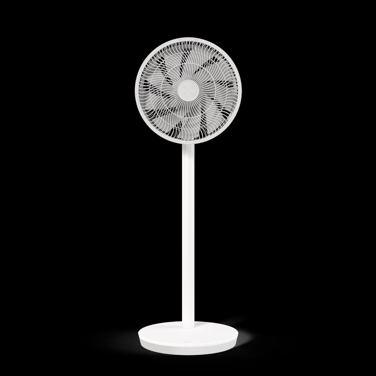 Fan, Whisper Essence, Stand Fan, Diameter 33 cm, Number of speeds 7, Oscillation, Grey