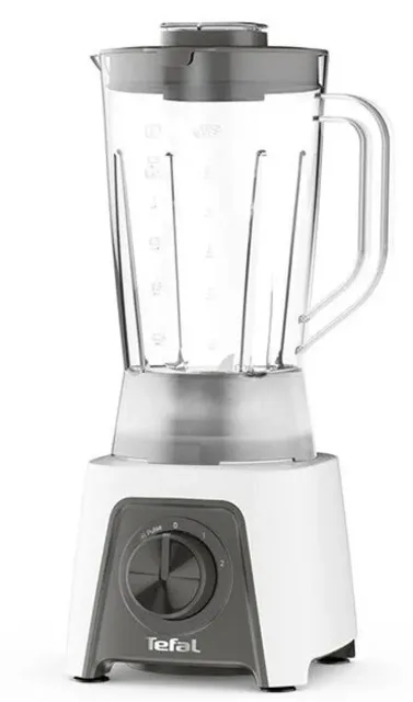 TEFAL | Blender | BL2C0130 | Tabletop | 450 W | Jar material Plastic | Jar capacity 1.5 L | Ice crushing | White