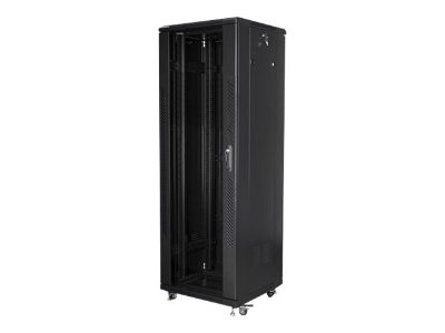 Rack cabinet 19" free-standing 37U/600x600 (flat pack), FF01-6637-12B, Black