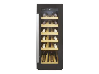 Wine Cooler, CCVB 30/1, Energy efficiency class F, Built-in, Bottles capacity 20, Black