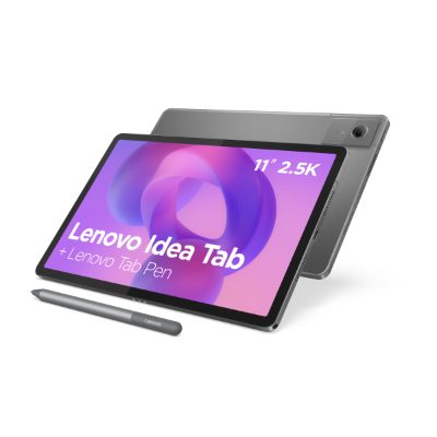 Lenovo ZAFR0399SE, Idea Tab Wi-Fi  (w/o power adapter), 11 ", Luna Grey, IPS, 2560 x 1600 pixels, MediaTek, Dimensity 6300, 8 GB, Soldered LPDDR4x, 256 GB, Wi-Fi, Front camera, 5 MP, Rear camera, 8 MP, Bluetooth, 5.2, Android, 15 (OS upgrades until Android 17 and 4 years security patches), Warranty 24 month(s), Lenovo Tab Pen, USB-A to USB-C cable, anual
