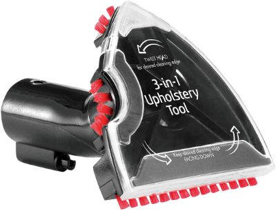 3-in-1 Upholstery Tool (bag), Titanium