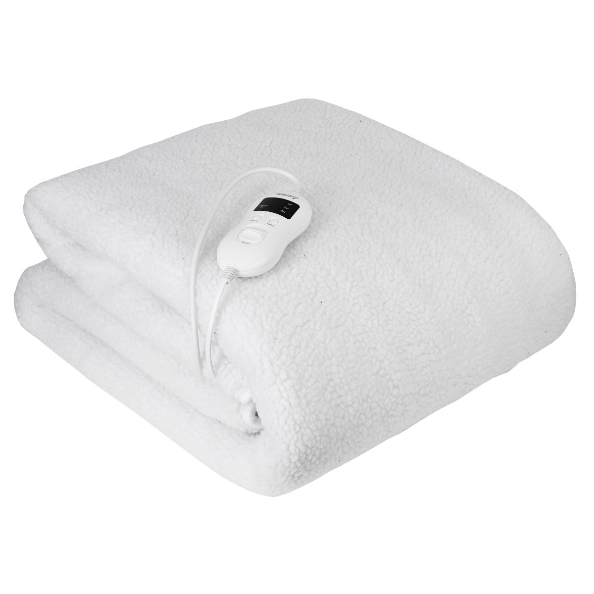 Electirc heating under-blanket with timer, CR 7422, Number of heating levels 5, Number of persons 1, Washable, Remote control, Syntetic wood, 60 W, White