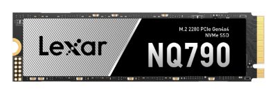 Lexar NVMe SSD, NQ790, 4000 GB, SSD form factor M.2 2280, Solid-state drive interface PCIe Gen4x4, Read speed 7000 MB/s, Write speed 6000 MB/s