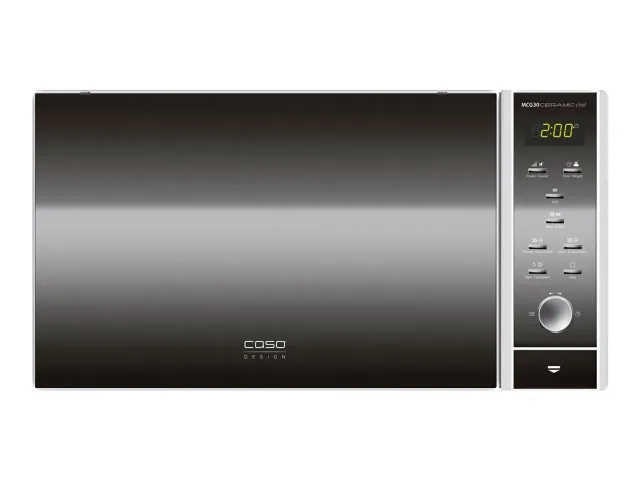 Caso | Microwave | MCG30 Ceramic chef | Free standing | 30 L | 900 W | Convection | Grill | Black