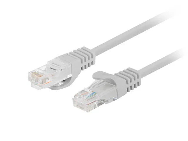 Lanberg | Patchcord CAT.6 UTP Fluke Passed | PCU6-10CC-0025-S | 0.25 m | Grey