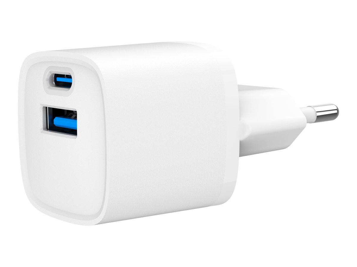 Gembird Fast Charger, TA-UC-PDQC20-W-01, USB A+C