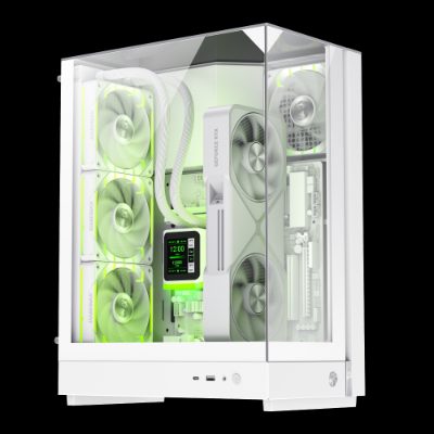 Gamemax Case, T20 WH, M-ATX