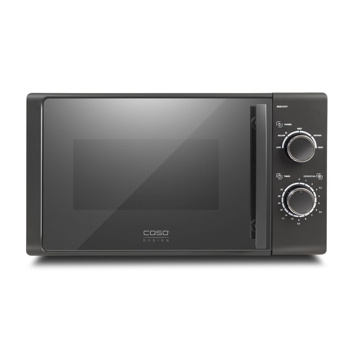 Microwave oven, M20 EASY, Free standing, 20 L, 700 W, Silver