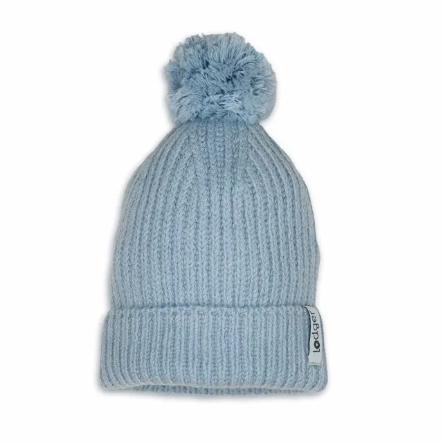 Lodger Hatter Folklore merino vilnas cepure, Blue Fogg, 3-6m