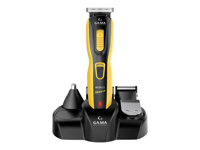 GA.MA Multifunctional Hair Clipper | GM3270 Sport | Corded/Cordless | Number of length steps 4 | Black/Yellow