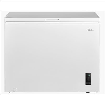 Midea Freezer, MDRC405FEE01, Energy efficiency class E, Chest, Free standing, Height 85 cm, Total net capacity 290 L, White