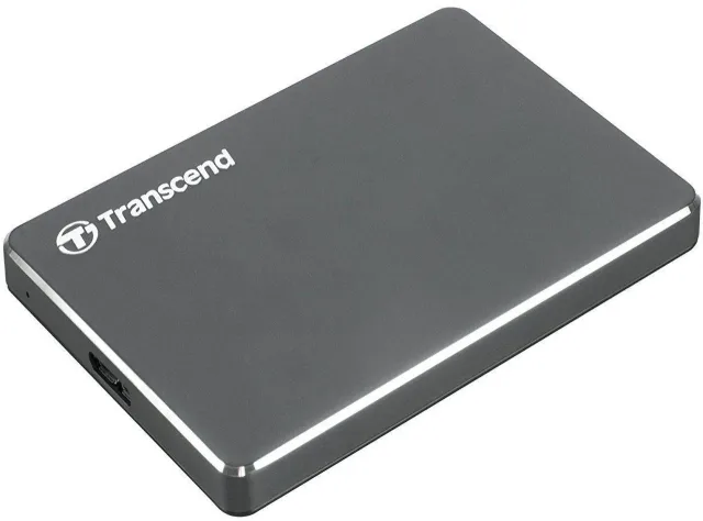 External HDD|TRANSCEND|StoreJet|1TB|USB 3.1|Colour Iron Grey|TS1TSJ25C3N