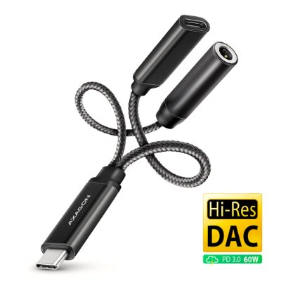 ADA-HCPD USB-C - Hi-Res DAC Audio Adapter PD, 60W