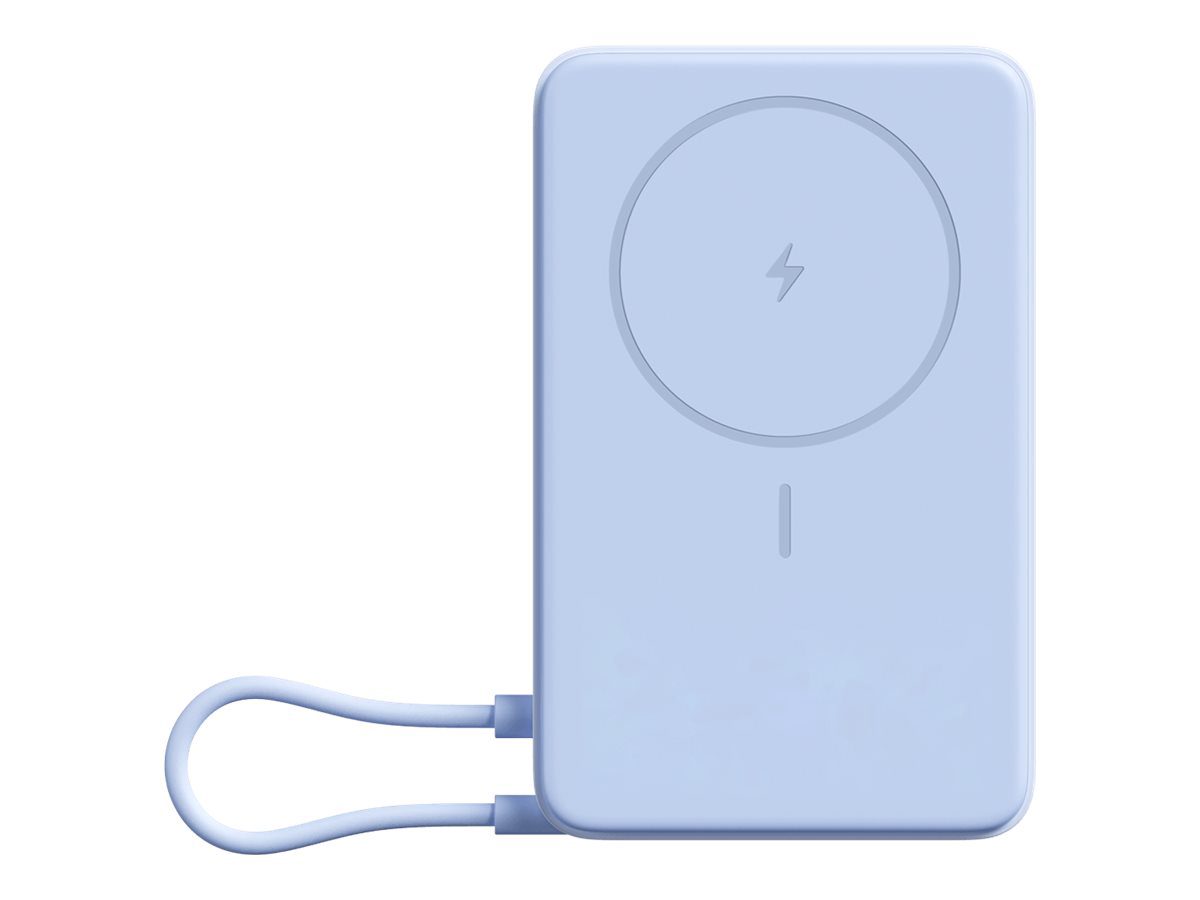 Xiaomi Magnetic Power Bank 10000 with Built-in, 10000 mAh, Blue