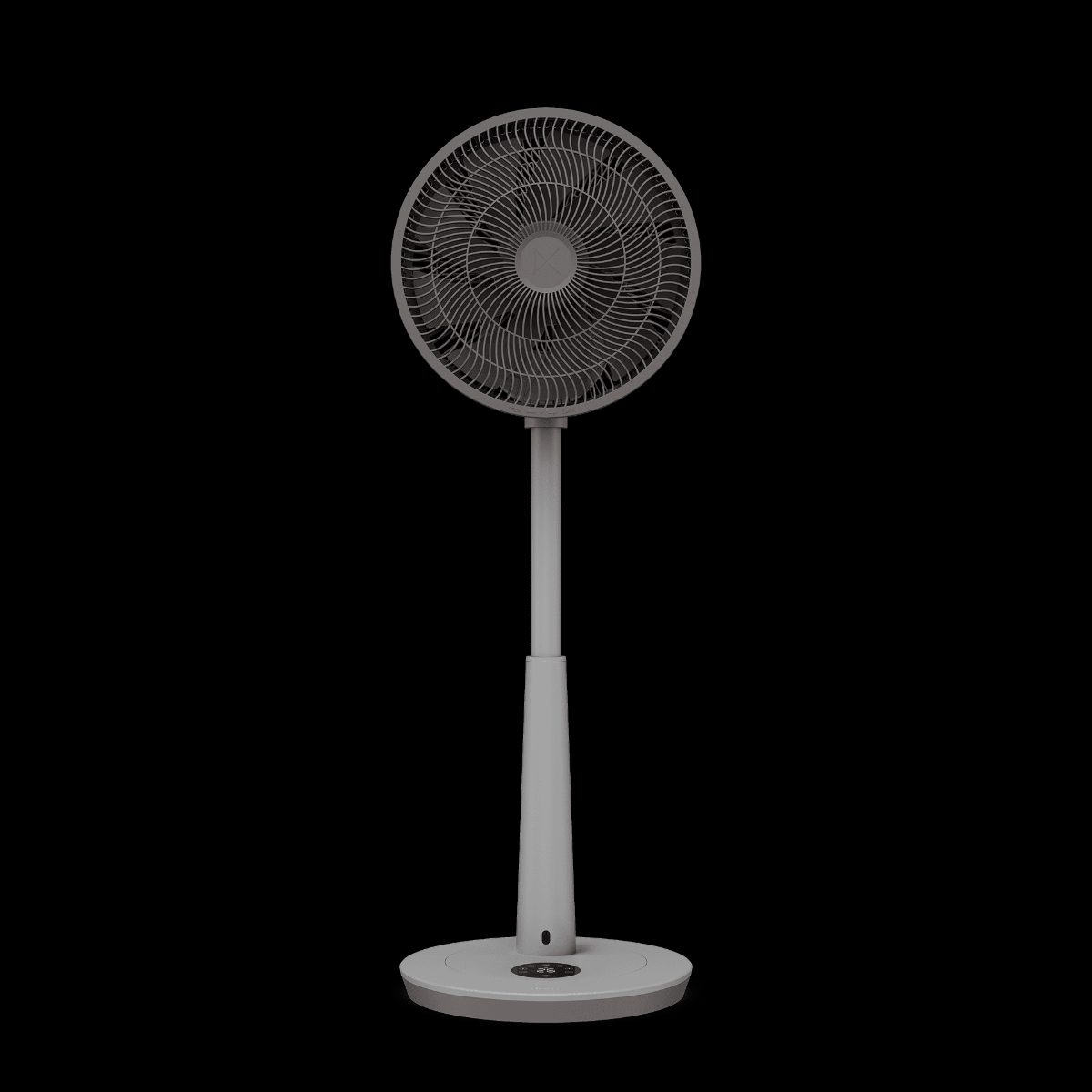 Duux Fan, Whisper 3, Stand Fan, Diameter 34 cm, Number of speeds 26, Oscillation, Remote control, Grey